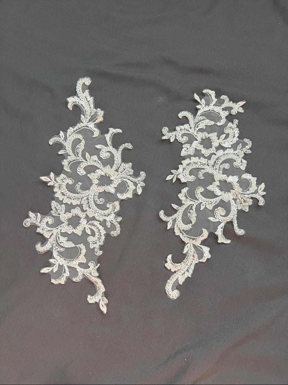 Ivory Bridal Lace Appliqués